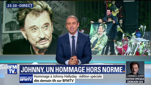 A la veille d'un hommage hors norme de Johnny Hallyday (2/2)