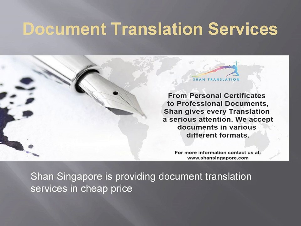 Top Translate English to French Company Singapore
