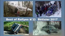 Best of Rallyes Crashes and Mistakes Bêtisier 2017