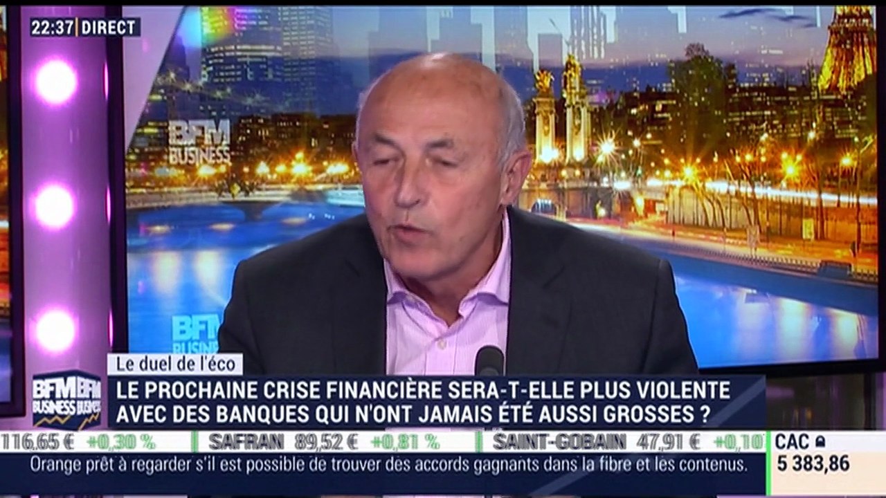 Le duel de l'éco: la prochaine crise financière sera-t-elle plus violente avec ces banques qui grossissent ? - 07/12