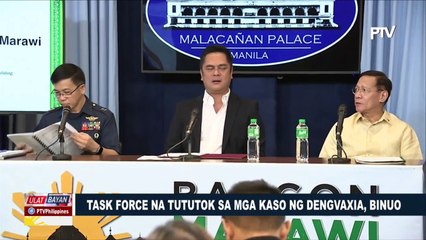 Task force na tututok sa mga kaso ng Dengvaxia, binuo