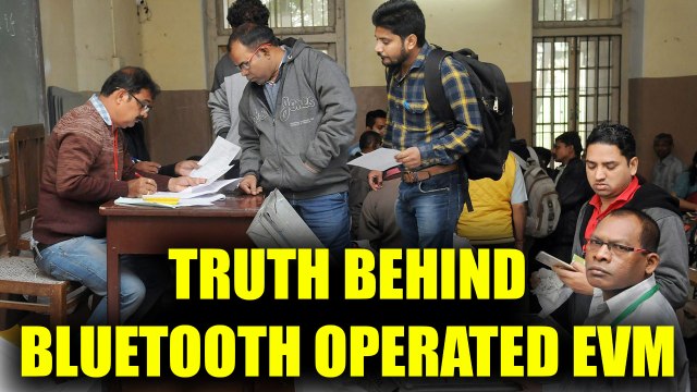 Gujarat Assembly polls : Congress complains of bluetooth operated EVM | Oneindia News