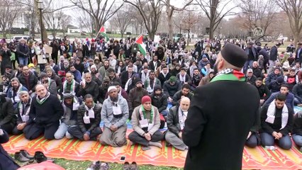 Beyaz Saray önünde Kudüs protestosu (2) - WASHINGTON
