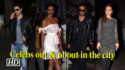 Celebs out and about in the city!