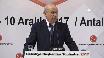 Bahçeli: “İnsanımıza mazeretsiz hizmet boynumuzun borcudur” - ANTALYA