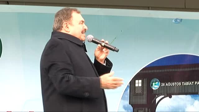 Bakan Eroğlu, Tabiat Parkı Yöre Ürünleri Satış Üniteleri ve Sosyal Tesislerin Temeli Atma Törenine...