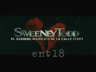 Sweeney Todd El Barbero Diabólico Trailer Español