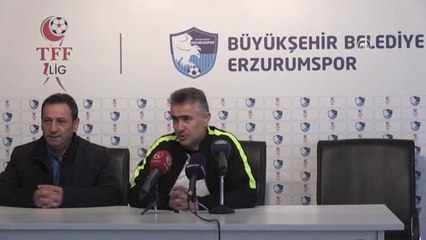 Büyükşehir Belediye Erzurumspor-Adana Demirspor Maçının Ardından