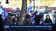 Netanyahou reçu par Macron: manifestations à Paris