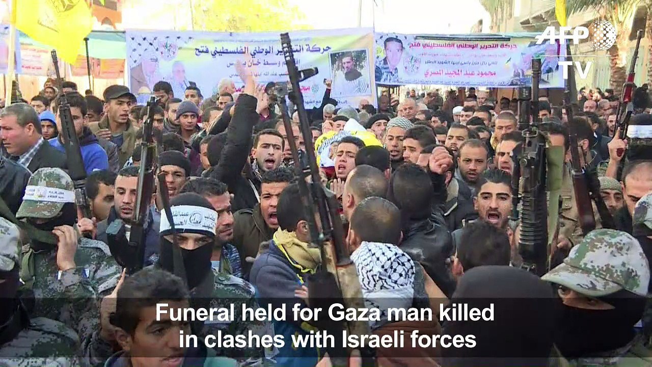 Funeral held for Gaza man killed in clashes