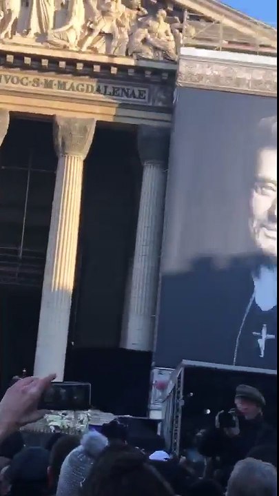 L'hommage à Johnny (images Ingrid Perrot)
