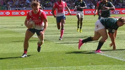 Rugby à 7 - Cape Town - Le magnifique essai tricolore !