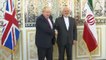 Diplomatic discussions: Boris Johnson meets Iranian counterpart
