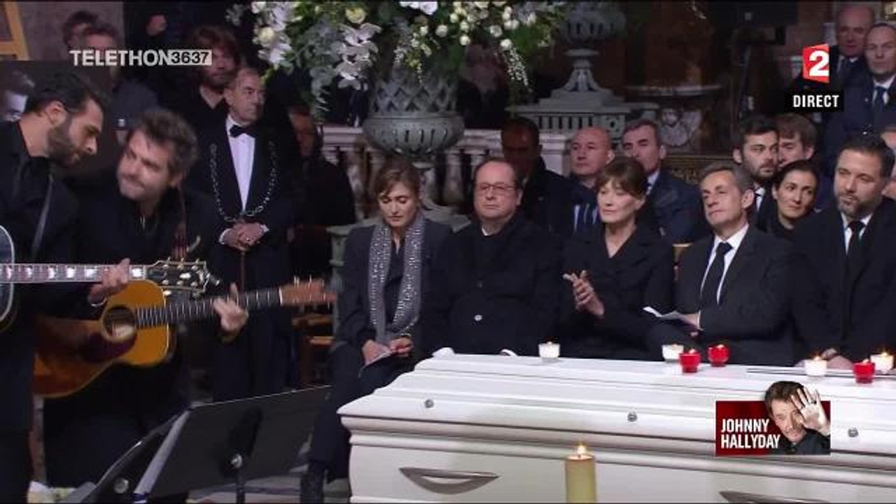 Hommage à Johnny Hallyday : le tour de force des musiciens lors de la prière universelle