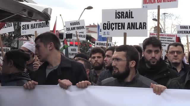 ABD'nin Kudüs'ü İsrail'in Başkenti Olarak Tanımasına Tepkiler