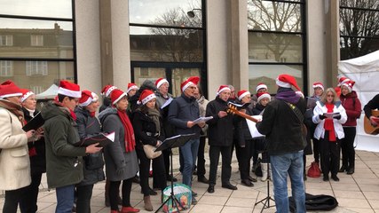 Début du marché de Noël