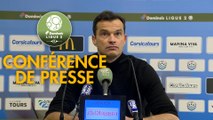 Conférence de presse Tours FC - AS Nancy Lorraine (1-2) : Jorge COSTA (TOURS) - Vincent HOGNON (ASNL) - 2017/2018