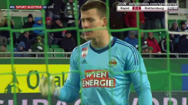 Michael Perlak Goal HD - Rapid Vienna 0 - 2 Mattersburg - 09.12.2017 (Full Replay)