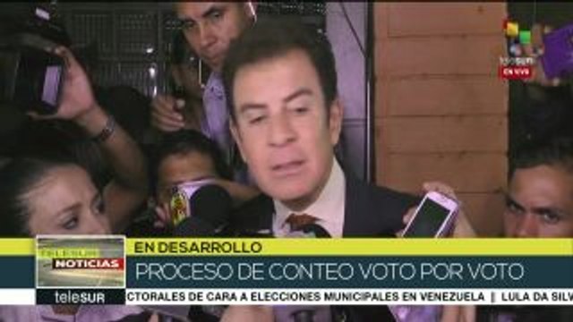 La oposición de Honduras impugna las elecciones