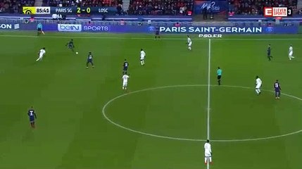 Anwar El-Ghazi Goal HD - Paris SG	2-1	Lille 09.12.2017