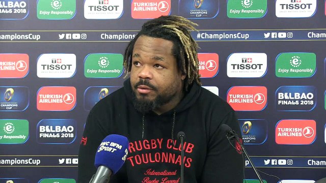 Conférence de presse d'après-match Toulon/Bath : Mathieu Bastareaud