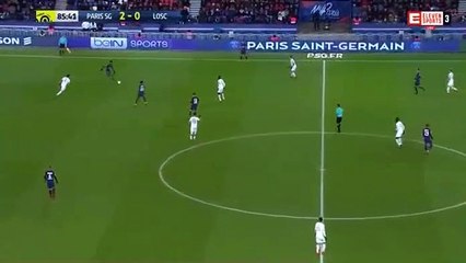 Anwar El-Ghazi Goal HD - Paris SG	2-1	Lille 09.12.2017