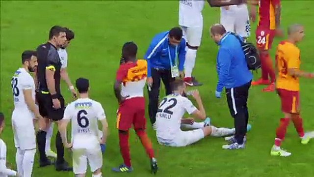 Bafetimbi Gomis RED CARD HD - Galatasaray	2-2	Akhisar Genclik Spor 09.12.2017