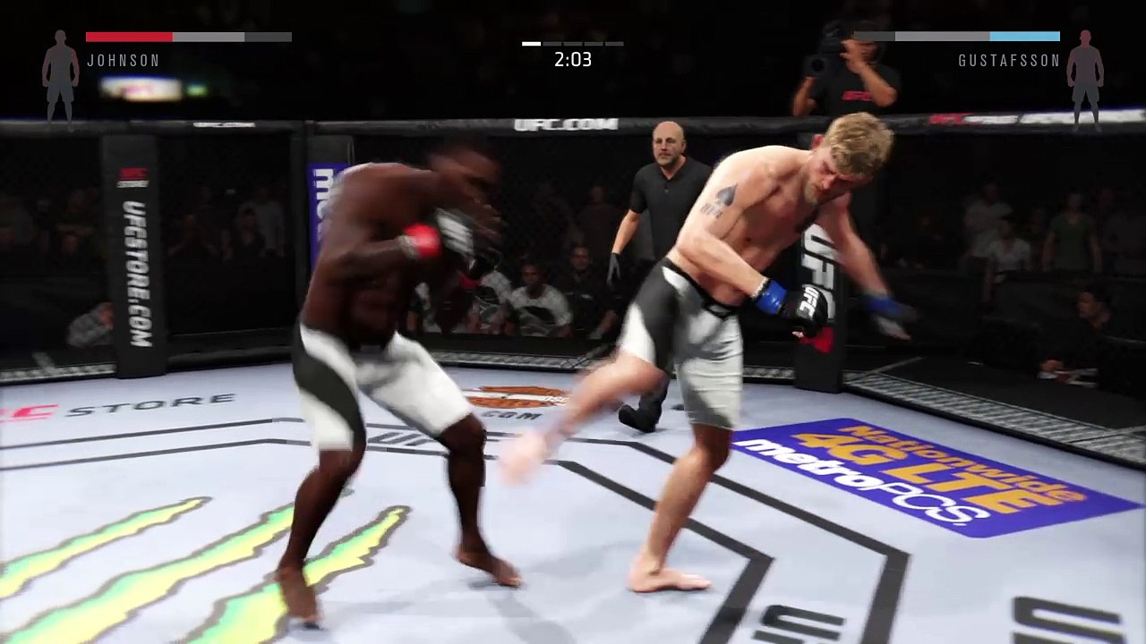 Gustafsson vs Johnson