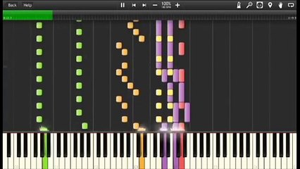 Science Blaster (Game Theory Theme) on Synthesia