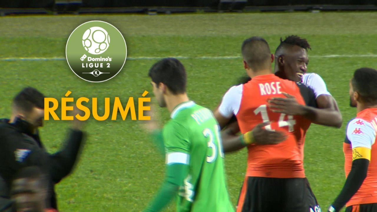 FC Lorient - FC Sochaux-Montbéliard (2-1)  - Résumé - (FCL-FCSM) / 2017-18