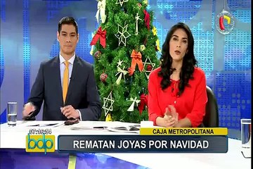 Caja Metropolitana de Lima pone a la venta joyas por Navidad