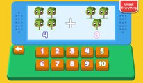 Kid number - endless numbers counting 1 to 10 - learn 123 number for kids