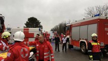 Österreich: Großbrand nach tödlicher Explosion gelöscht