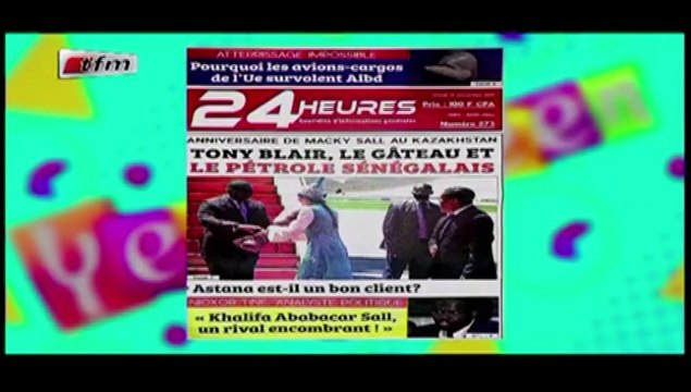 RUBRIQUE REVUE DES TITRES avec CHERIF DIA dans Yeewu Leen du 12 Décembre 2017