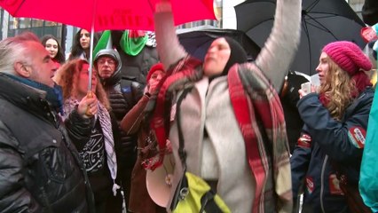 Manifestation contre la venue de Benyamin Netanyahu sur le sol belge