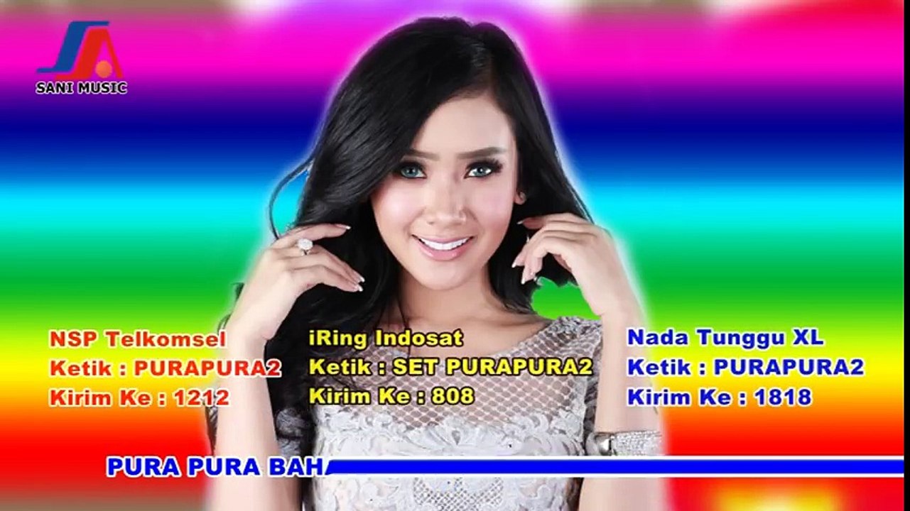 TERBARU  Cita Citata  - Pura Pura Bahagia (Video Lyrics)