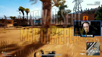 New PUBG Desert Map! [PlayerUnknown's Battlegrounds Gameplay]