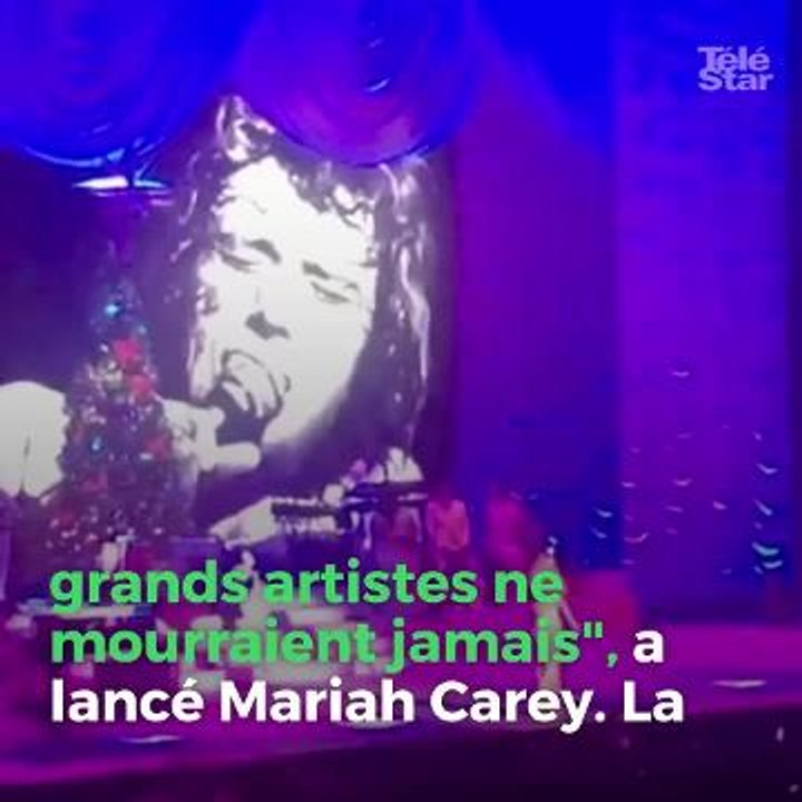 Mariah Carey reprend le "Que je t'aime" de Johnny Hallyday sur scène à Bercy