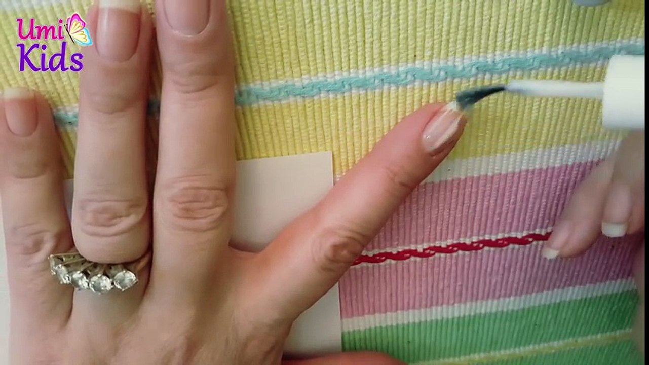 Miki Fare Tırnak Süsleme | Minnie Mouse Nail Art | UmiKids Oje Desenleri