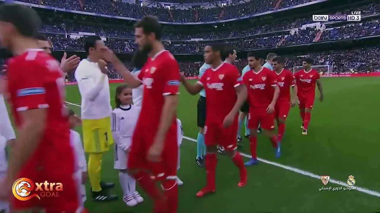 ملخص مباراه ريال مدريد واشبيلية 5-0 - ثنائية المدمر رونالدو جنون رؤوف خليف - الدوري الاسباني