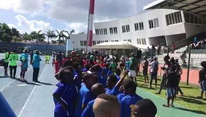 Les u9 a l'honneur FESTIFOOT du 9 décembre stade des Abymes ..