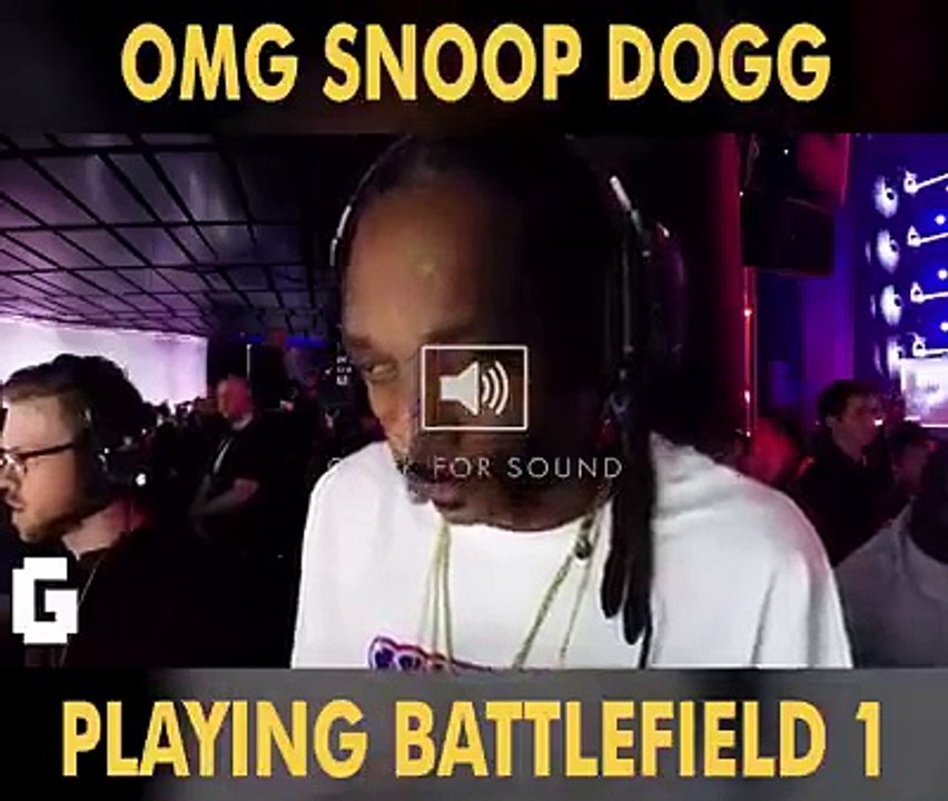 Snoop Dog Main game Battlefield 1 !!!  OMG Snoop Dog Playing Battlefield 1