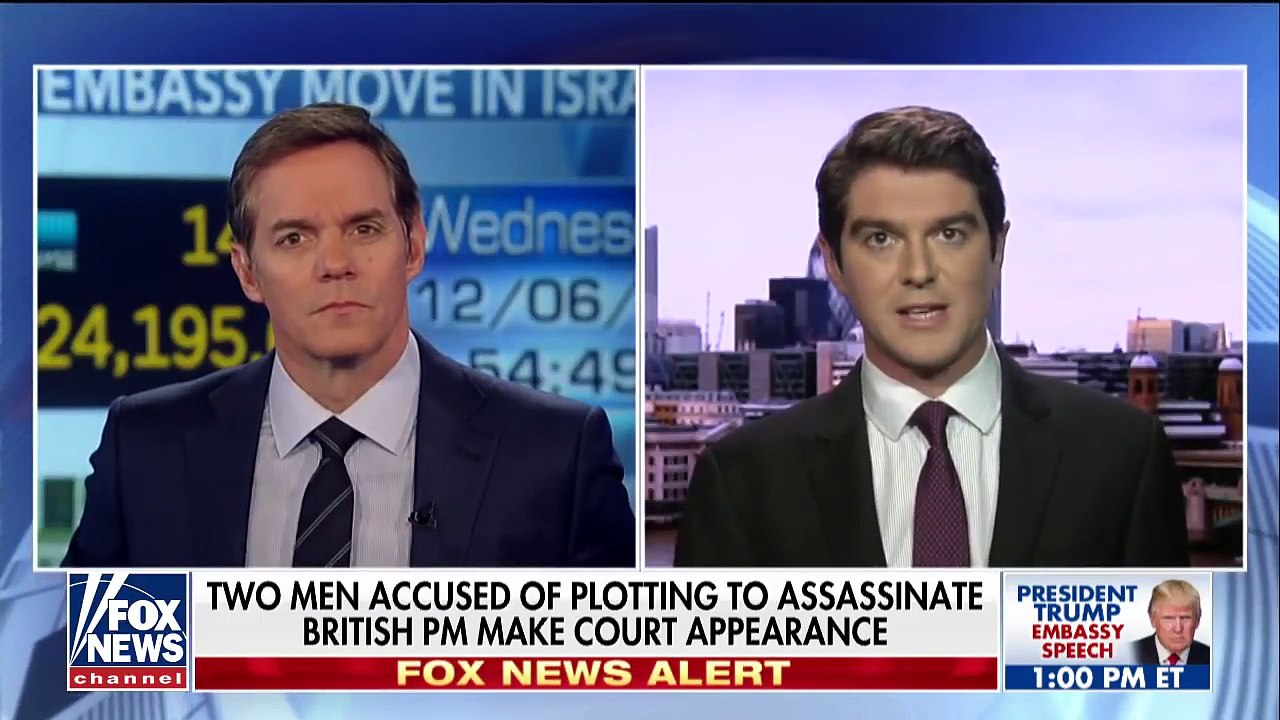 Two men accused of plotting to assassinate British PM May