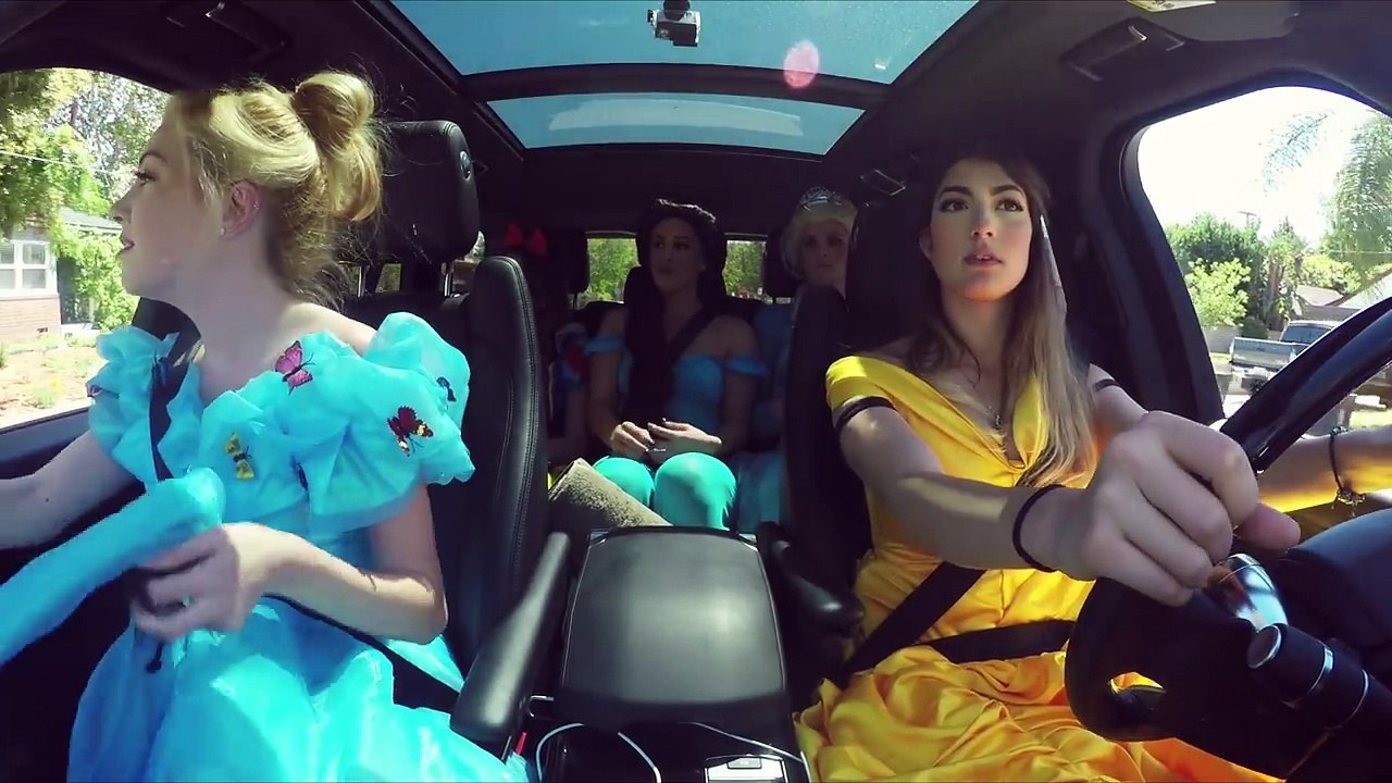 Disney Princess Carpool Ride