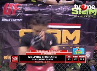 One Pride MMA Straw Weight, Melpida Sitohang vs Rita W