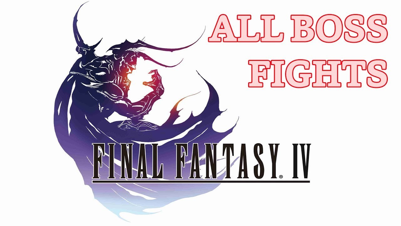 [PSP] Final Fantasy IV Perfect 100% - All Boss Fights - Part 3