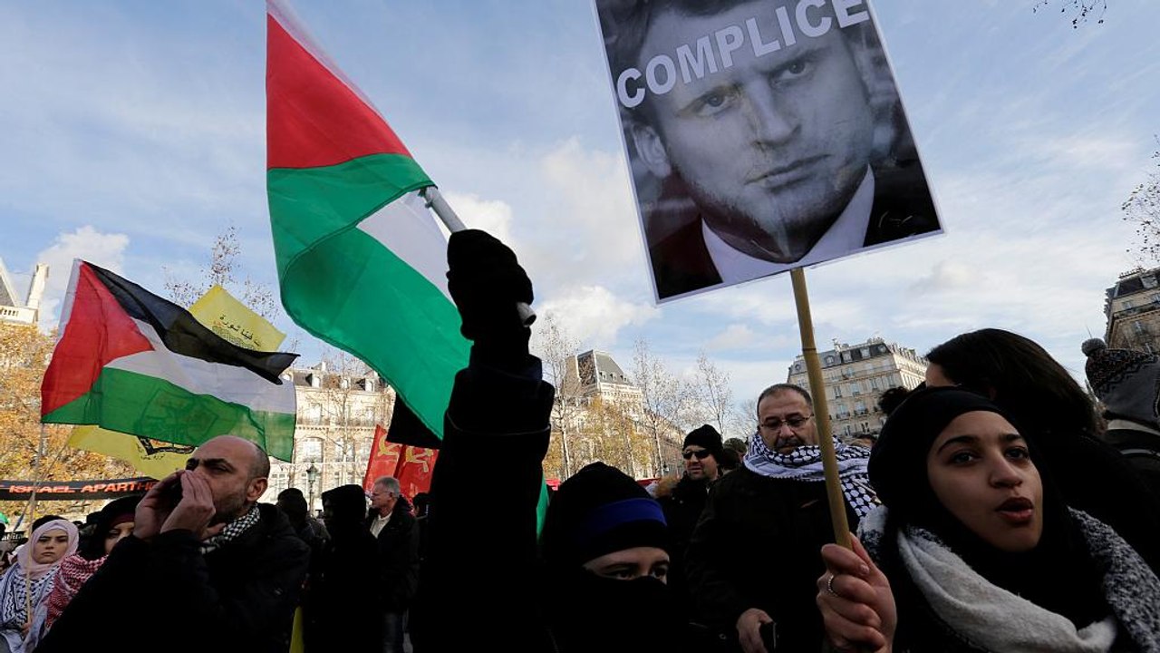 'Netanjahu ist ein Mörder und Macron sein Komplize'
