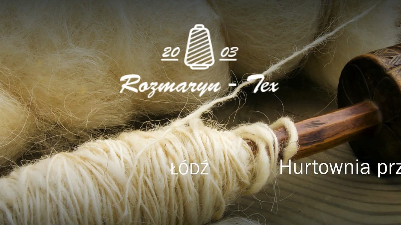 Hurtownia przędzy przędze poliestrowe teksturowane Łódź Rozmaryn-Tex
