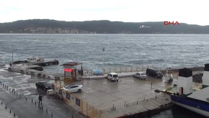 Çanakkale Boğazında Ulaşıma Fırtına Engeli