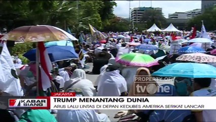 4 Ribu Personil Gabungan TNI-Polri Amankan Aksi Unjuk Rasa Bela Palestina di Kedubes AS